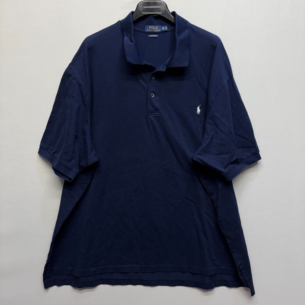 Polo Ralph Lauren Men Stretch Mesh Polo Shirt Size 4XB 4X Big D118 -30